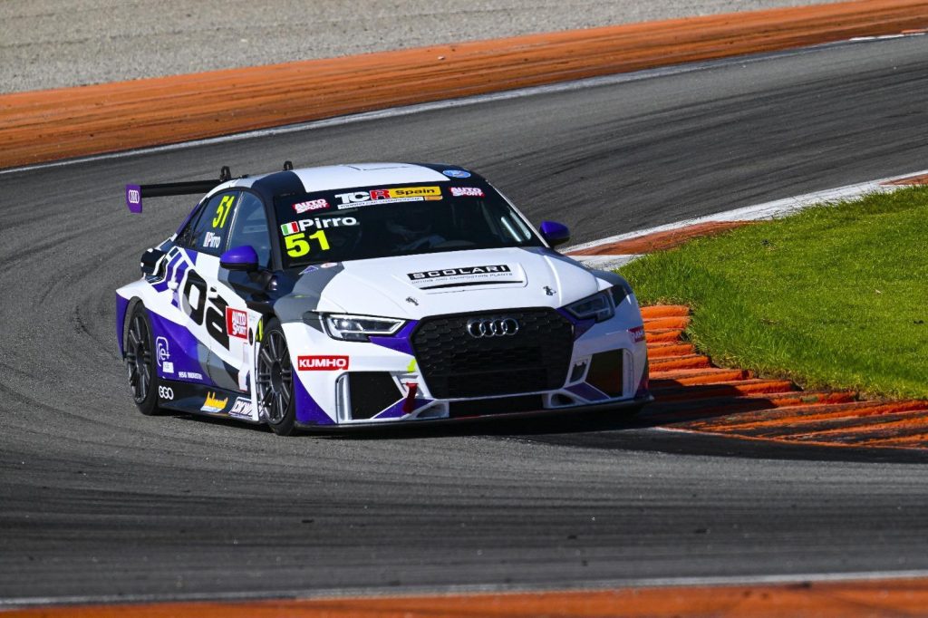 Il vastese Michele Pirro conquista il podio al debutto nel TCR Spain 8 pirro 5