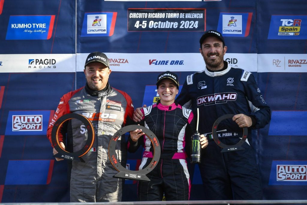 Il vastese Michele Pirro conquista il podio al debutto nel TCR Spain 2 pirro 8