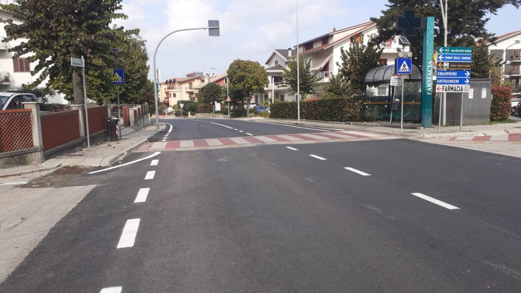 Strade provinciali, completati i lavori per la sicurezza in Val di Sangro 3 sp 116 Montemarcone