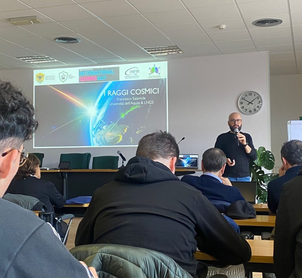 Gli studenti del "Mattei" di Vasto all'International Cosmic Day 5 IMG 20241126 WA0005