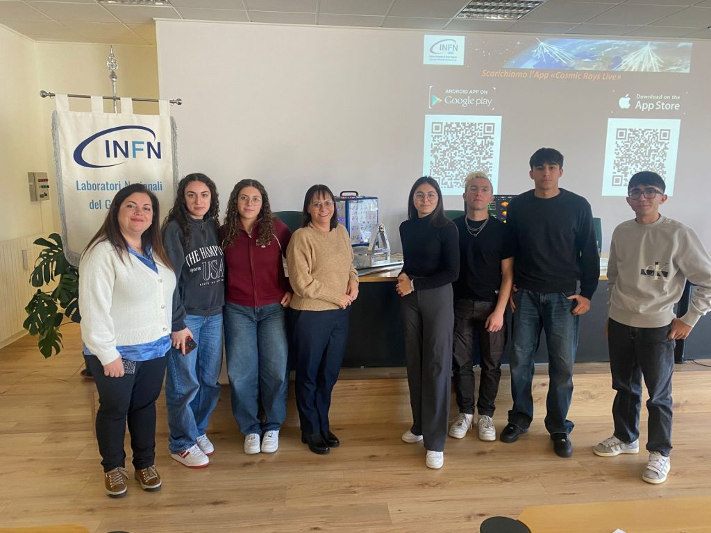 Gli studenti del "Mattei" di Vasto all'International Cosmic Day 8 IMG 20241126 WA0008