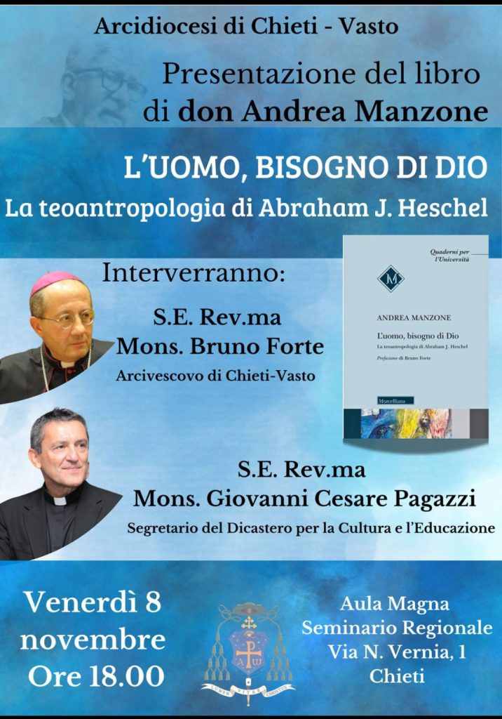 La teoantropologia di Heschel al centro del nuovo libro di Don Andrea Manzone 2 WhatsApp Image 2024 11 07 at 10.54.01 AM