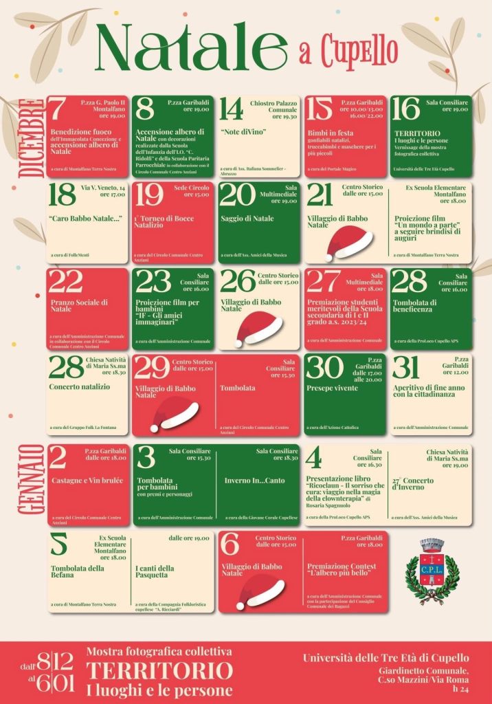 Natale 2024 a Cupello, il calendario degli eventi 2 IMG 3796