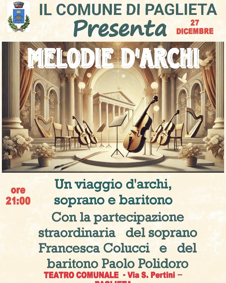 Melodie d’archi a Paglieta: una serata di musica e magia al Teatro Comunale 2 Melodie darchi