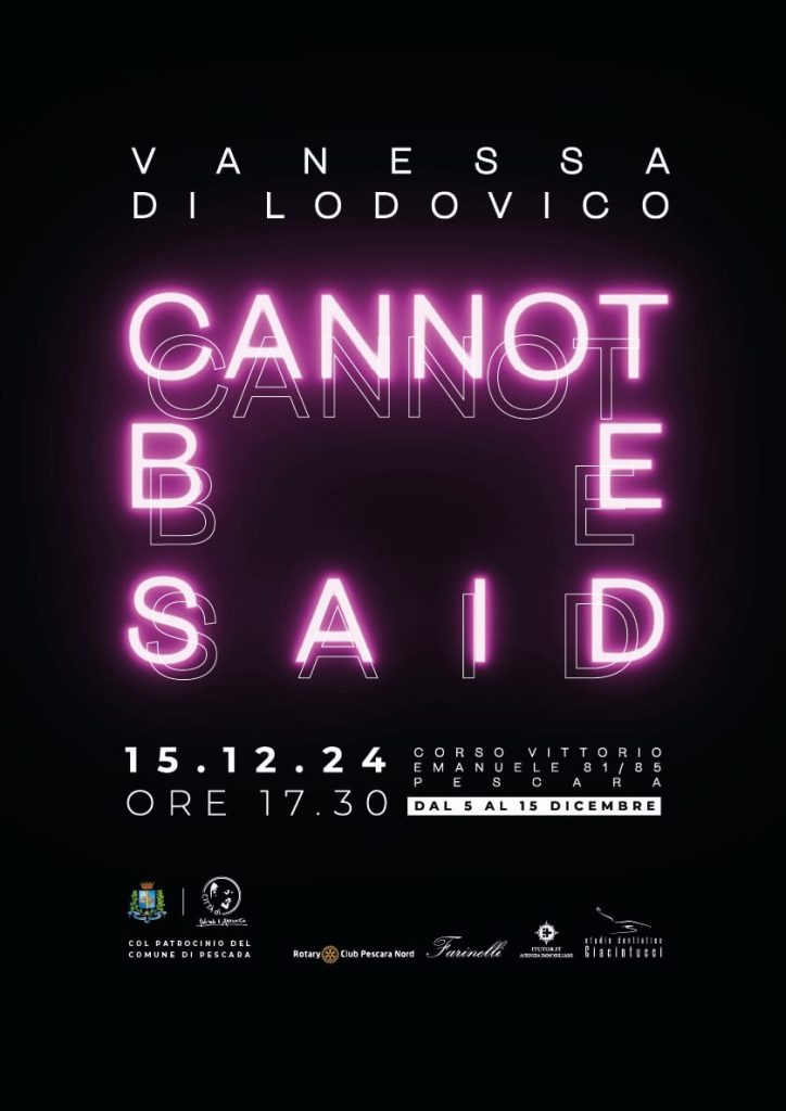 «Azzerare la sopraffazione» l'enigmatica mostra ''Cannot Be Said'' 2 WhatsApp Image 2024 12 06 at 9.10.38 AM