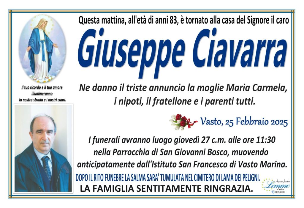 Giuseppe Ciavarra 1 CIAVARRA2025