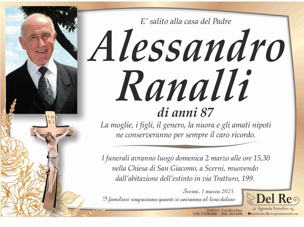 Alessandro Ranalli 1 scerni