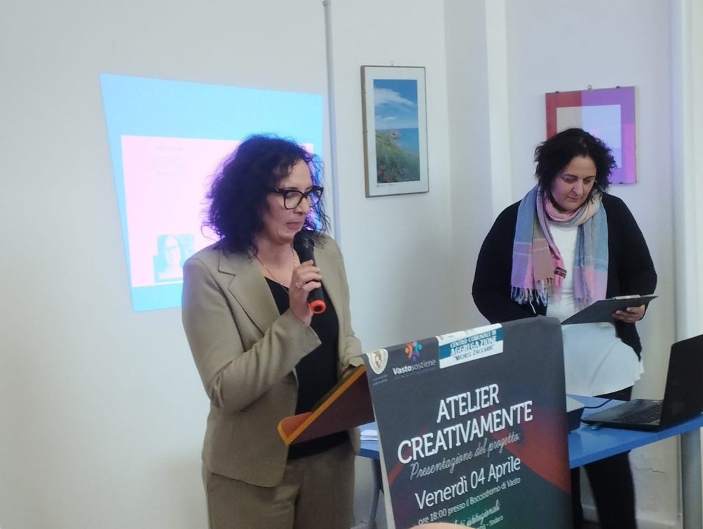 Presentato a Vasto il progetto “Atelier Creativamente” 3 IMG 20250405 WA0015