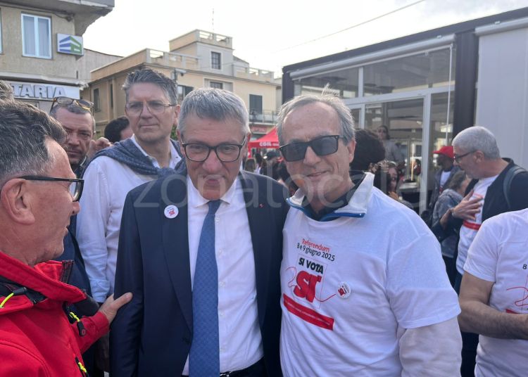 Landini a San Salvo: «Il lavoro va difeso. Basta precarietà, sfruttamento e silenzi» 3 2 3