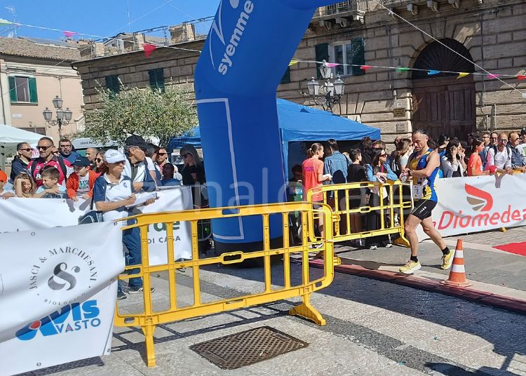 La Diomedea accende Vasto: vittoria per Dell’Orefice, tra le donne trionfa Palanza 25 25
