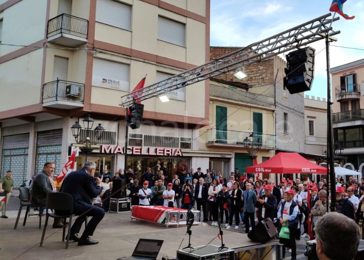 Landini a San Salvo: «Il lavoro va difeso. Basta precarietà, sfruttamento e silenzi» 13 7 2