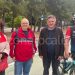 Da sinistra: Bianca Campli, Lino Salvatorelli, Patrizio Lapenna, Luigi Salvatorelli