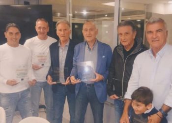 Da sinistra: Ventrella, Nepa, Anzivino, Tagliente, Bolognese, Giacomarro
