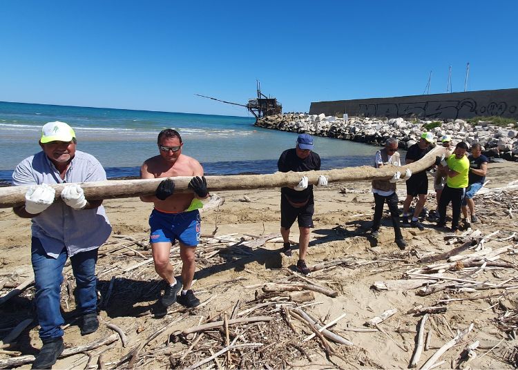 Vasto, volontari e associazioni ripuliscono la spiaggia di Punta Penna 2 Progetto senza titolo 41 1
