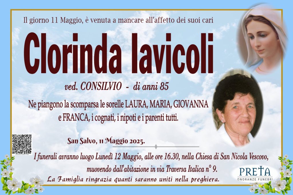 Clorinda Iavicoli 1 manifesto Iavicoli