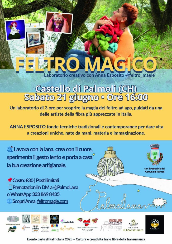 Ecco la "Palmolana": festa della lana e della transumanza abruzzese 4 Lab Feltro