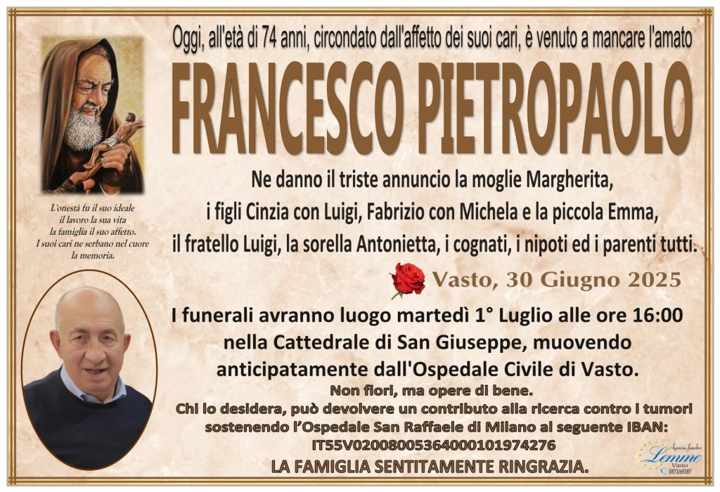 Francesco Pietropaolo 1 PIETROPAOLO2025