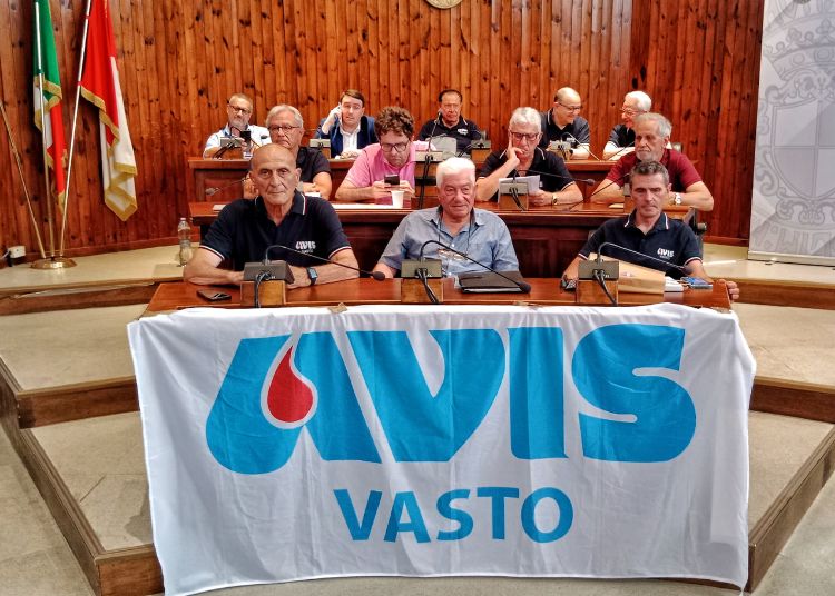 Vasto, presentato in Comune il nuovo direttivo Avis 3 Untitled design 2025 06 20T091421.706