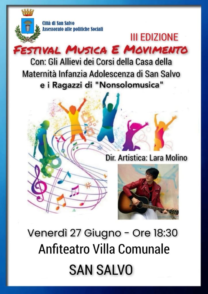 A San Salvo il Festival Musica e Movimento 2 festival musica e movimento