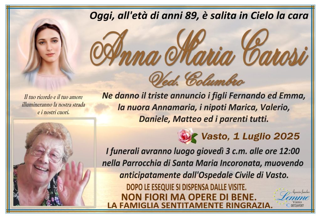 Anna Maria Carosi 1 CAROSI2025