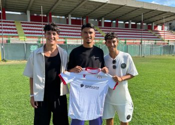 Da sinistra: D'Angelo, Martignetti, Ferreyra