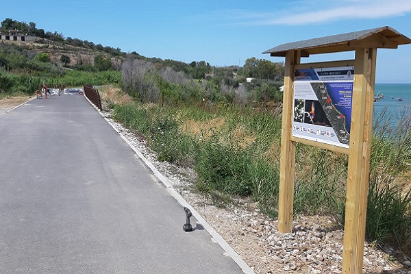 Un tratto della Via Verde