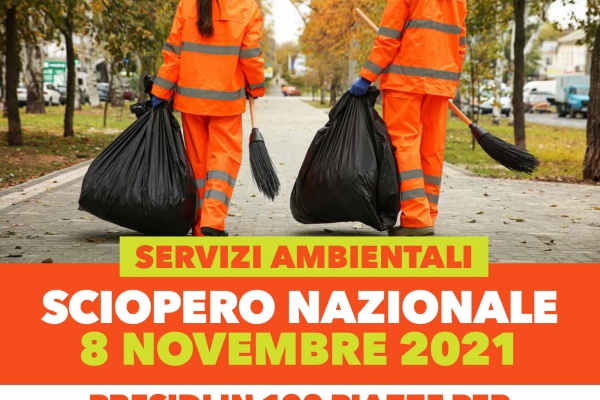 sciopero servizi ambientali h