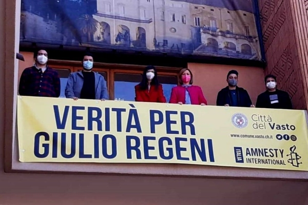 anniversario Regeni