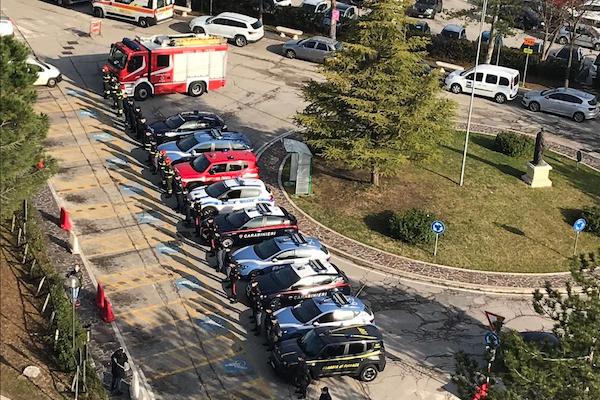 forze ordine ospedale chieti h