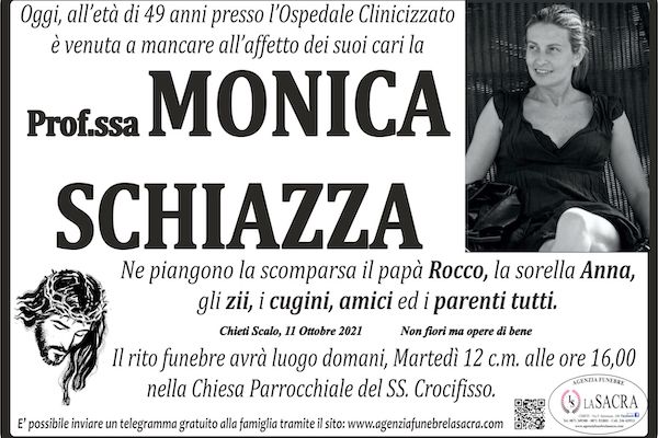 lutto Monica Schiazza 2