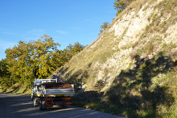 parete rocciosa camion h