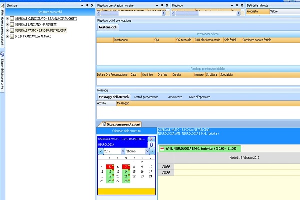 prenotazione elettromiografia h