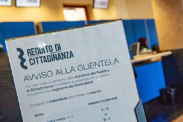 reddito di cittadinanza generica h