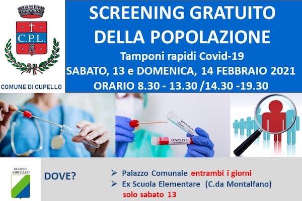 screening cupello locandina h