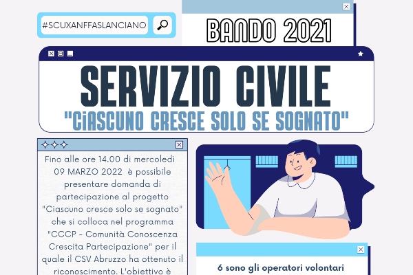 servizio civile lanciano