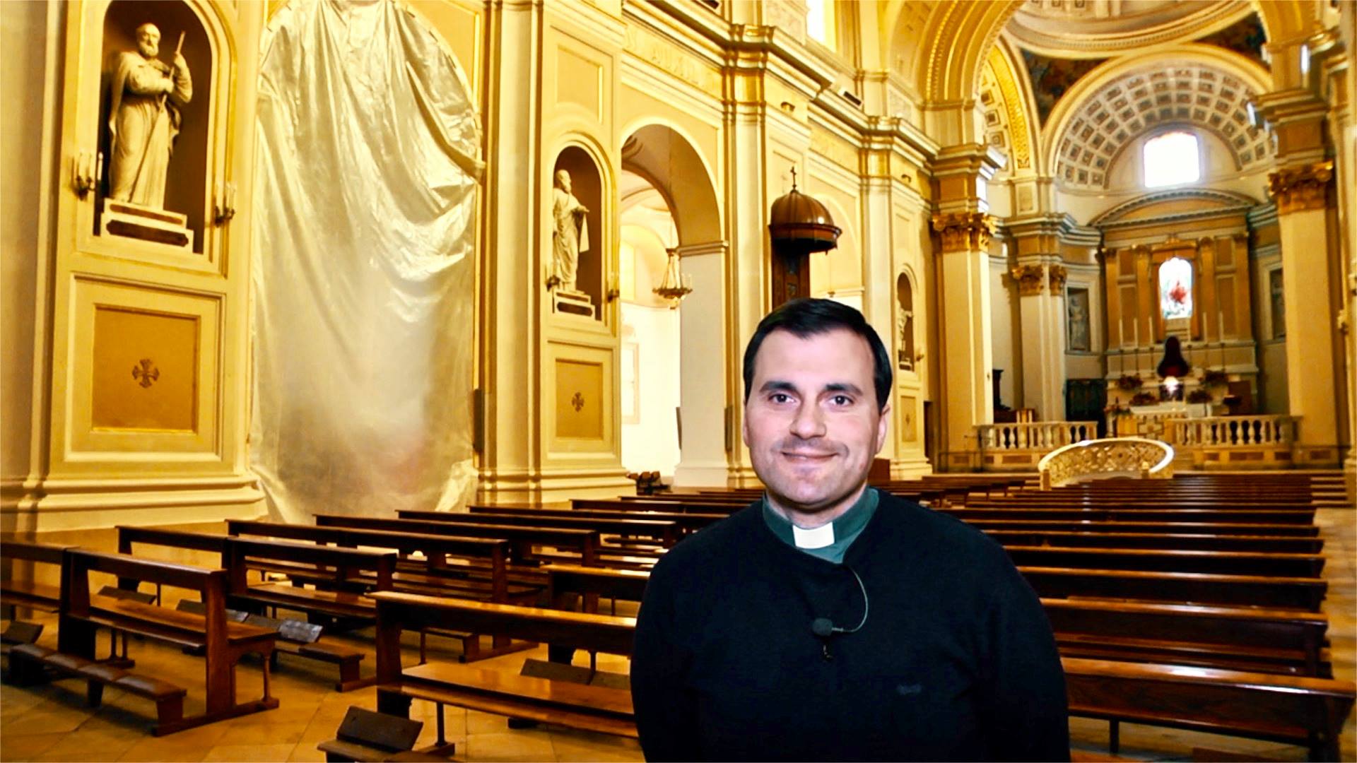 Don Domenico Spagnoli, parroco di Santa Maria Maggiore