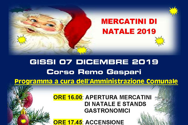 mercatino natale gissi19 h