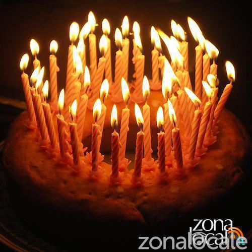 torta candele auguri