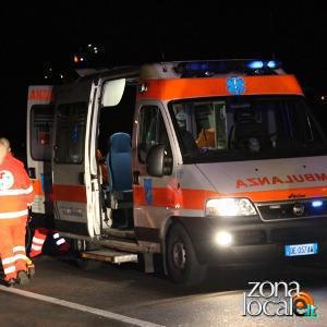 ambulanza autostrada notte