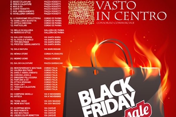 Nel centro storico di Vasto arriva il Black Friday Zonalocale