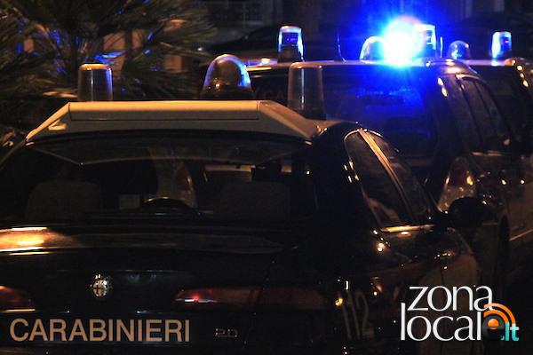 carabinieri notte sirena h