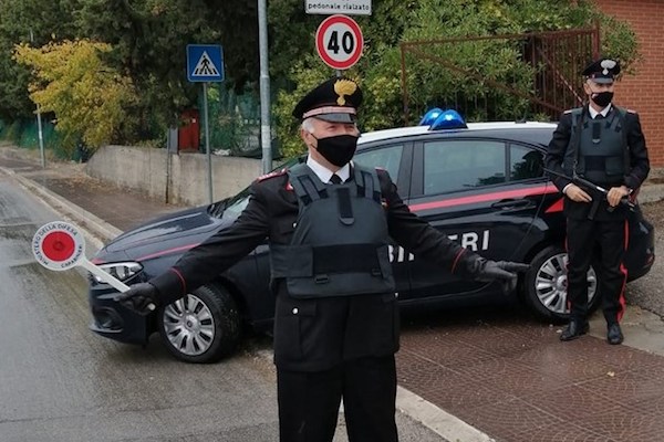 carabinieri san salvo blocco h