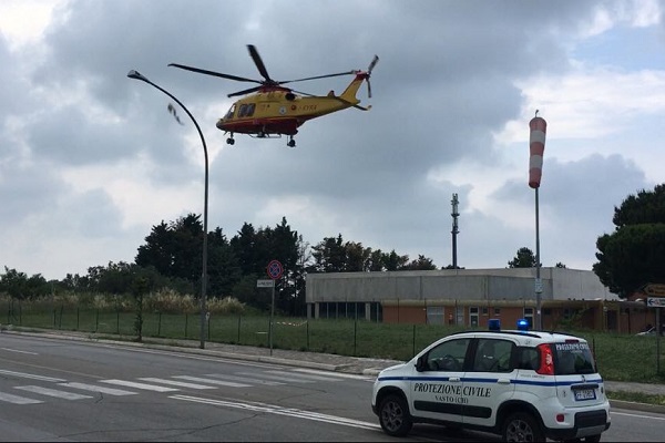 eliambulanza auto protezionecivile h