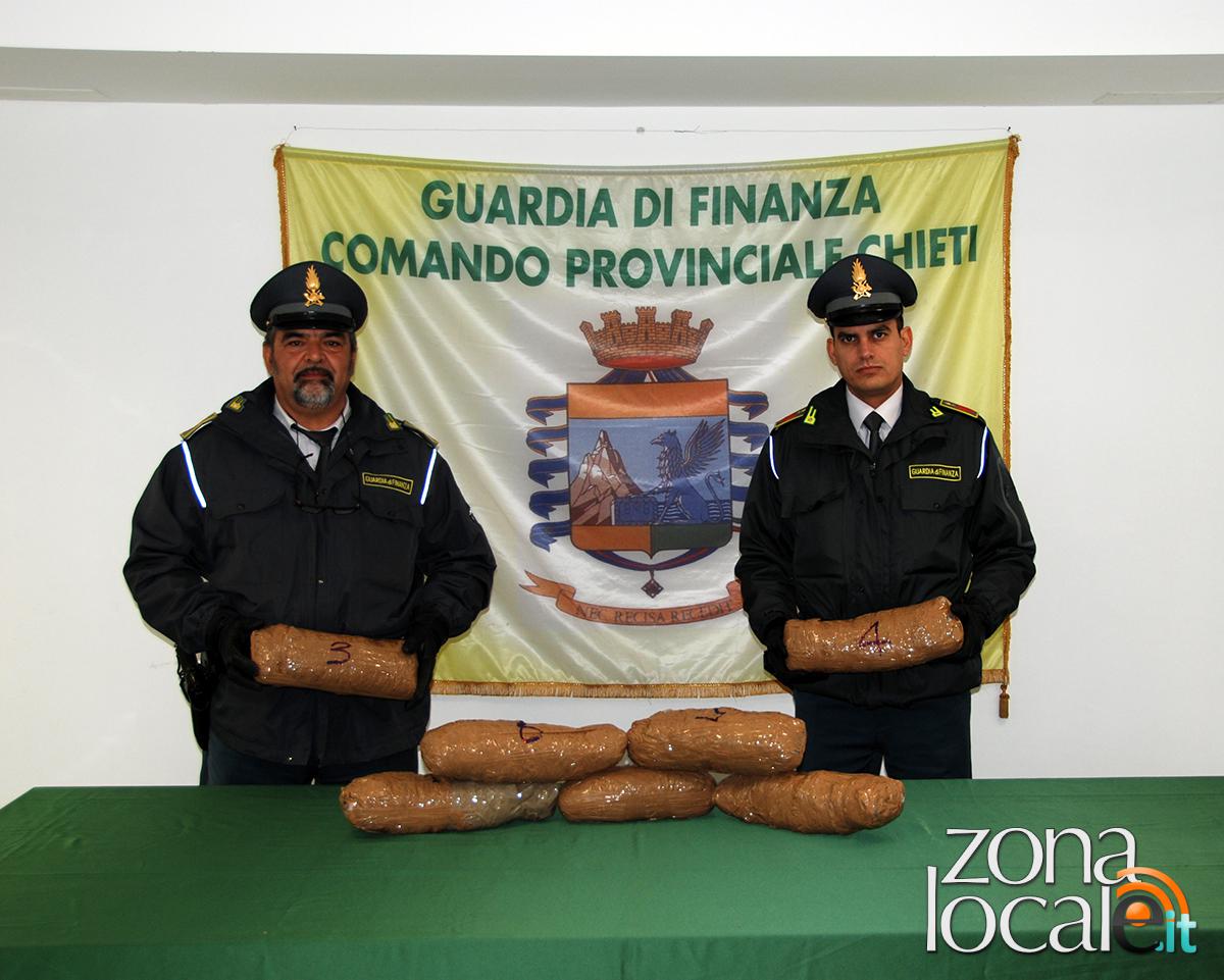 finanza sequestro droga 25 mag