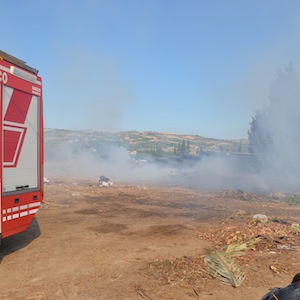 incendio discarica sansalvo 12ago q