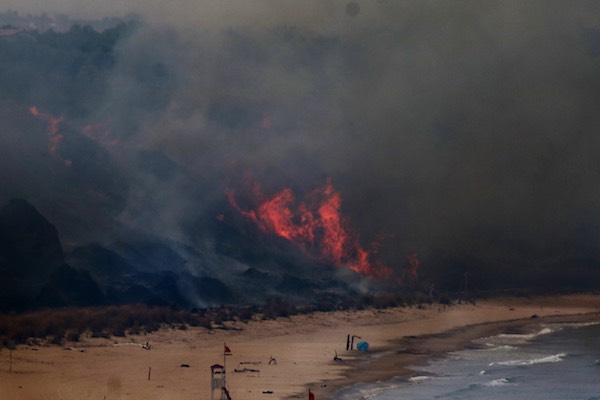 incendio punta penna fuoco h