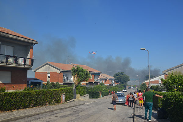 incendio villaggio siv strada h