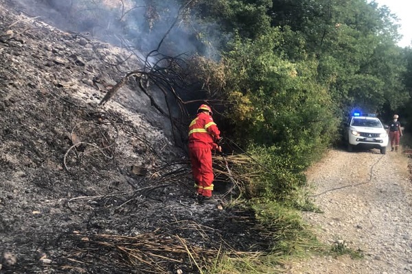 incendio zimarino protezione civile h