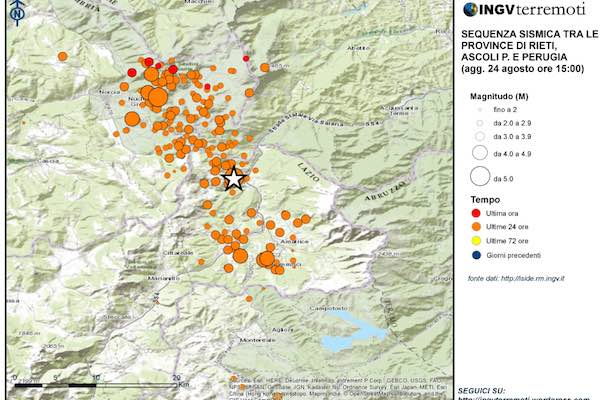 mappa sciame sismico rieti h