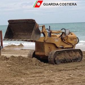 ruspa spiaggia casalbordino guardia costiera q